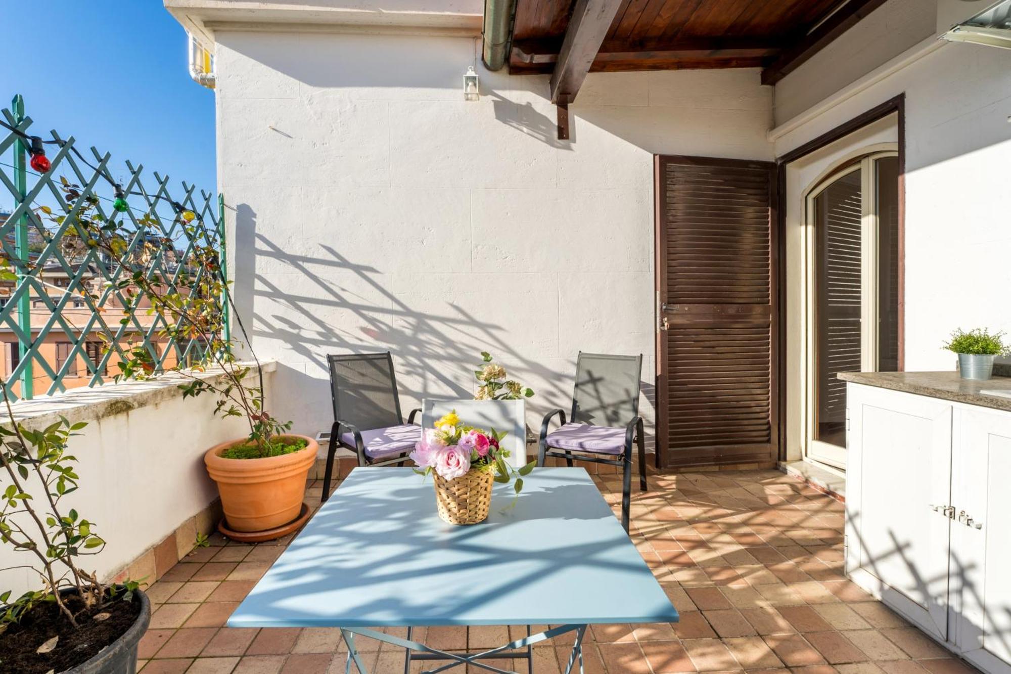 Welcome Dhome - Cozy Penthouse With St. Peter View Roma Exterior foto