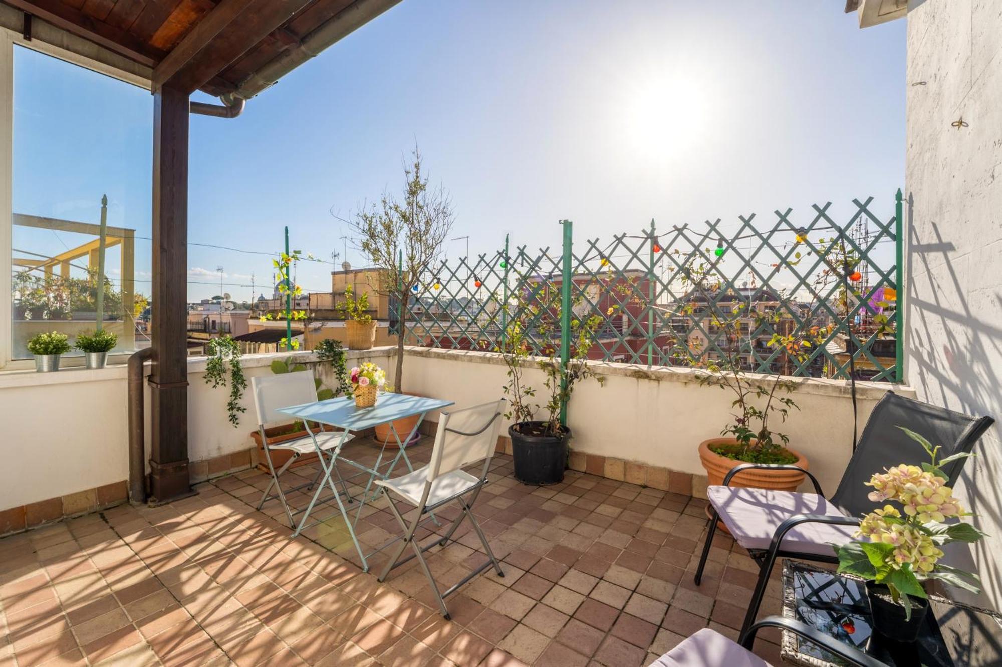 Welcome Dhome - Cozy Penthouse With St. Peter View Roma Exterior foto